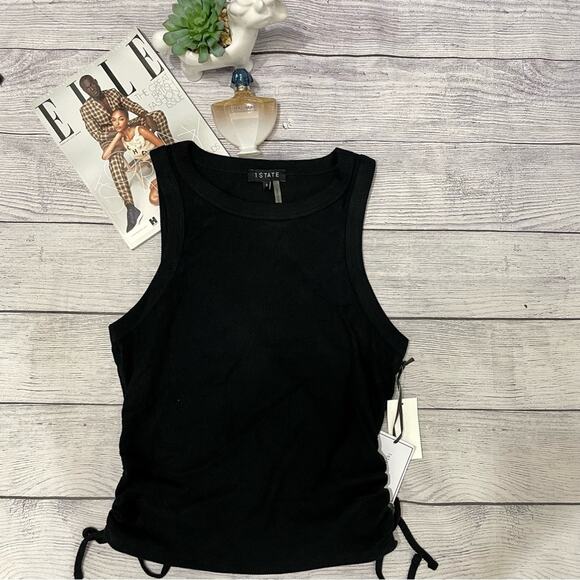 Revolve x 1.State - Side Tie Rib Knit Top - Picture 2 of 12